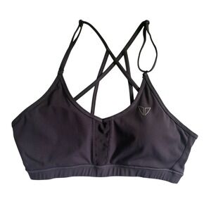 Korsa | Large Purple Sports Bra, Stretchy Athletic Design, Adjustable‎ Straps
